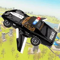 Flying Car Game Police Games - Unblocked Games G+