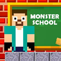 Herobrine Vs Monster School - Unblocked Games G+