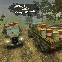 Off Road Rain Cargo Simulator - Unblocked Games G+